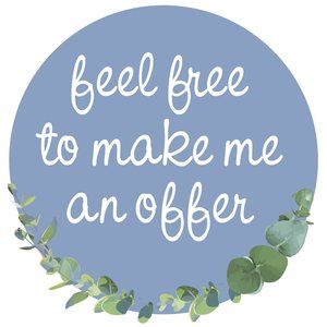 Open to Reasonable Offers